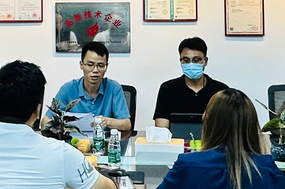 佛山市生態(tài)環(huán)境局、佛山市生態(tài)環(huán)境局順德分局領(lǐng)導(dǎo)蒞臨廣碧調(diào)研指導(dǎo)(圖2)